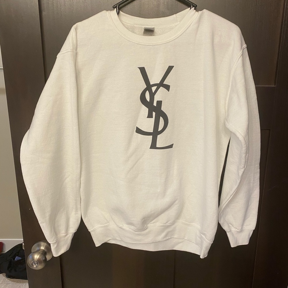 Graphic YSL sweater